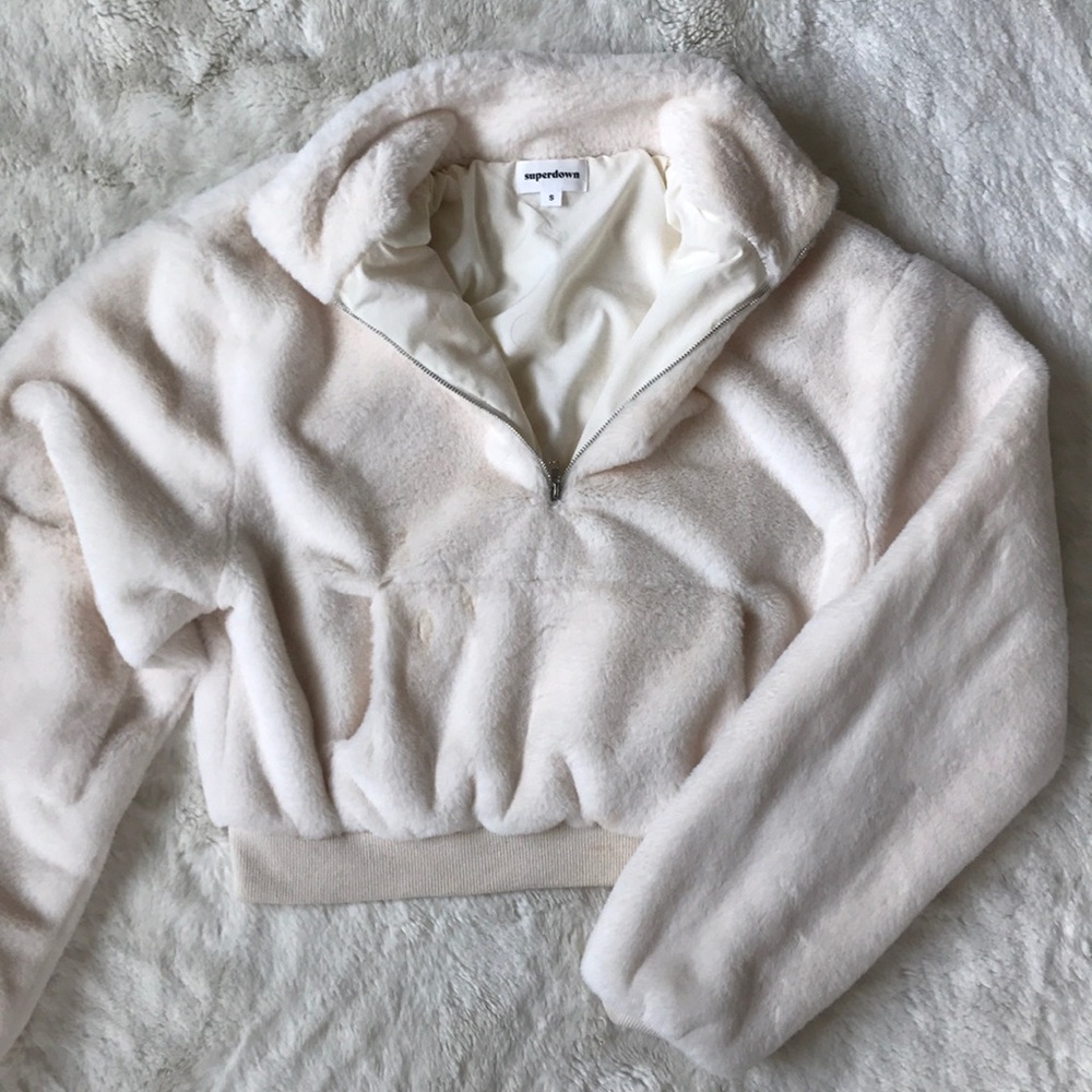 superdown cropped sweater